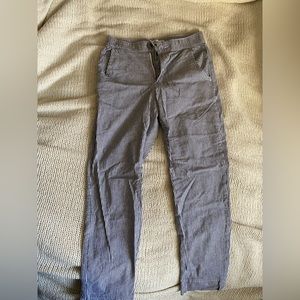 Hollister straight leg stripped pant